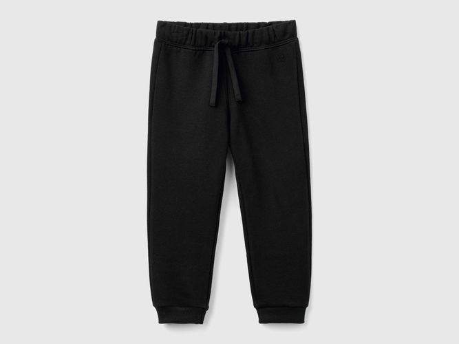 Benetton, Pantalon De Jogging En Coton, taille 12-18, Noir, Enfants - United Colors of Benetton - Modalova