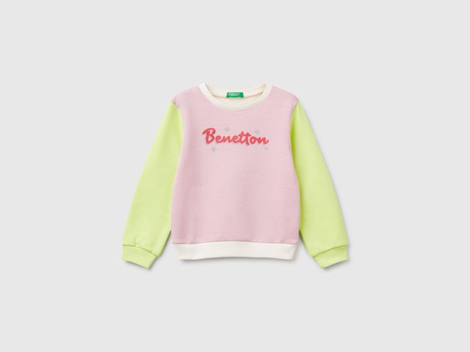 Benetton, Sweat En Coton À Imprimé Pailleté, taille 12-18, Multicolore, Enfants - United Colors of Benetton - Modalova