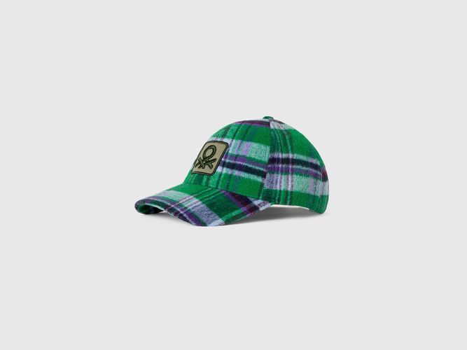 Benetton, Casquette Tartan, taille OS, Multicolore - United Colors of Benetton - Modalova