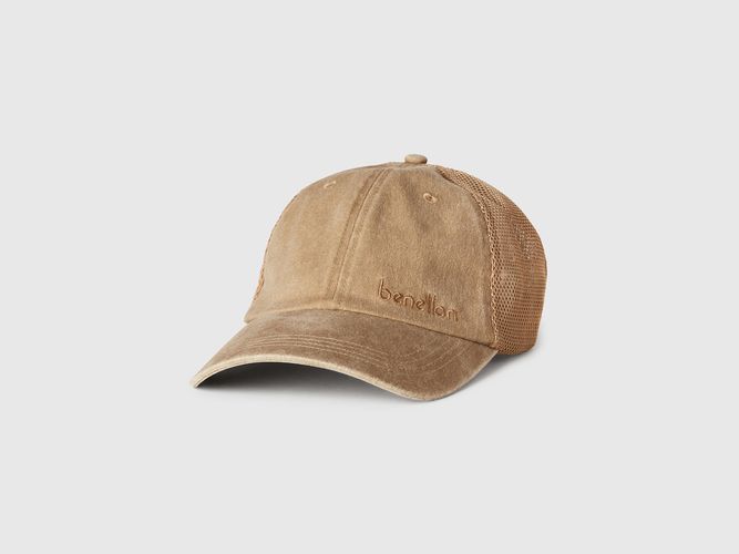 Benetton, Casquette De Baseball En Coton Et Maille, taille OS, - United Colors of Benetton - Modalova