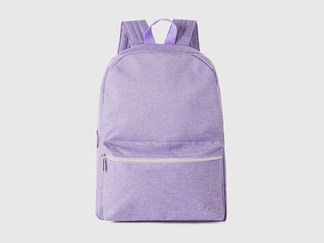 Benetton, Sac À Dos En Nylon, taille OS, Lilas, Enfants - United Colors of Benetton - Modalova