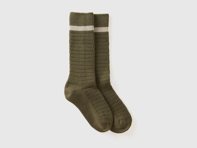 Benetton, Chaussettes En Maille, taille OS, Marron - United Colors of Benetton - Modalova