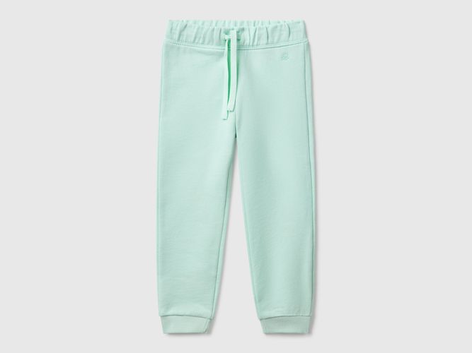 Benetton, Pantalon De Jogging En Coton, taille 12-18, Bleu Vert, Enfants - United Colors of Benetton - Modalova