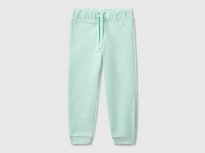 Benetton, Pantalon De Jogging En Coton, taille 18-24, Bleu Vert, Enfants - United Colors of Benetton - Modalova