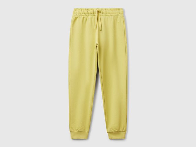 Benetton, Pantalon De Survêtement Avec Logo, taille 2XL, Jaune, Enfants - United Colors of Benetton - Modalova