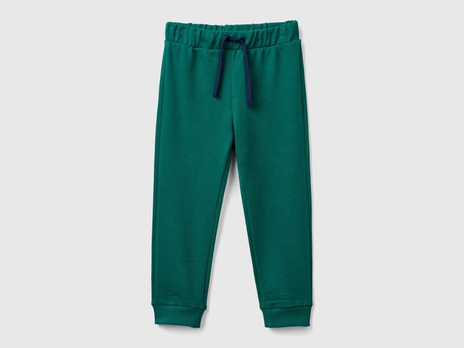 Benetton, Jogging À Petite Poche, taille 2-3, Vert Foncé, Enfants - United Colors of Benetton - Modalova