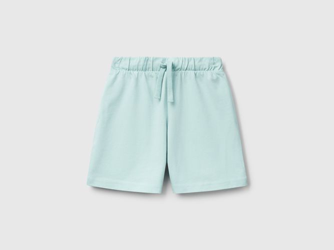 Benetton, Bermuda Coupe Classique, taille 12-18, Bleu Clair, Enfants - United Colors of Benetton - Modalova