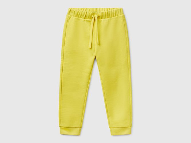 Benetton, Pantalon En Coton À Logo, taille 12-18, , Enfants - United Colors of Benetton - Modalova