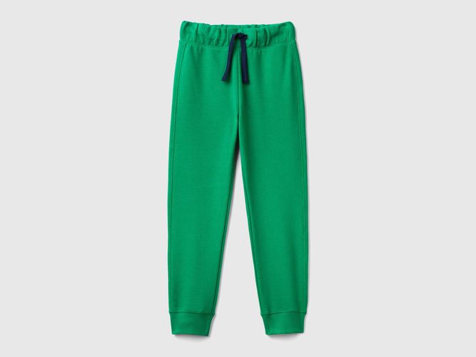 Benetton, Pantalon De Survêtement Avec Logo, taille 2XL, Vert, Enfants - United Colors of Benetton - Modalova