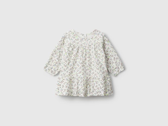 Benetton, Robe Fleurie, taille 0-1, Crème, Enfants - United Colors of Benetton - Modalova