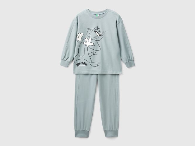 Benetton, Pyjama Tom & Jerry, taille 18-24, Gris, Enfants - United Colors of Benetton - Modalova