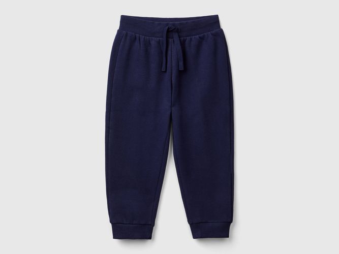 Benetton, Pantalon De Jogging En Molleton Chaud, taille 12-18, Bleu Foncé, Enfants - United Colors of Benetton - Modalova