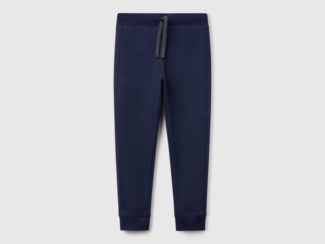 Benetton, Pantalon De Survêtement Avec Logo, taille 2XL, Bleu Foncé, Enfants - United Colors of Benetton - Modalova