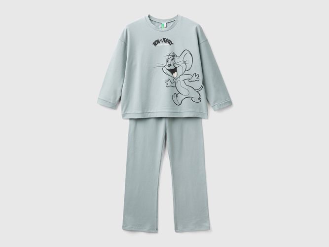 Benetton, Pyjama Tom & Jerry, taille 18-24, Gris, Enfants - United Colors of Benetton - Modalova