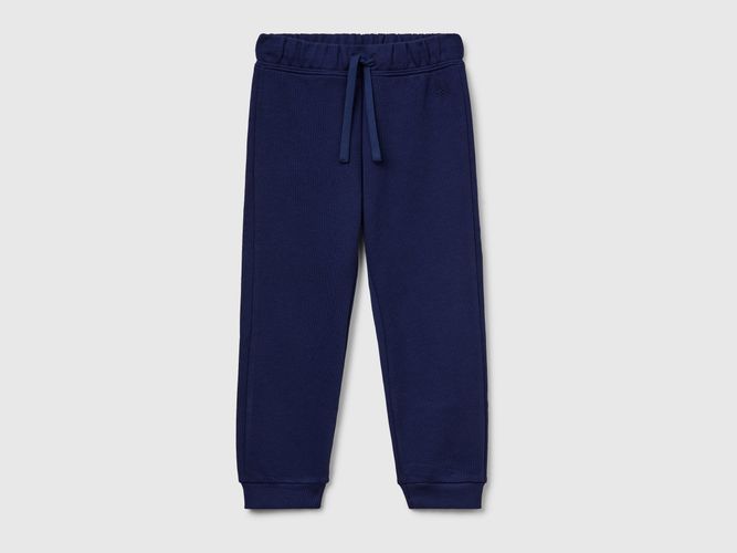 Benetton, Pantalon De Survêtement En Coton, taille 12-18, Bleu Foncé, Enfants - United Colors of Benetton - Modalova