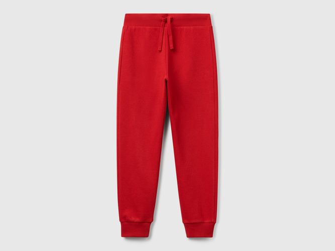 Benetton, Pantalon De Survêtement À Cordon De Serrage, taille 2XL, Rouge, Enfants - United Colors of Benetton - Modalova
