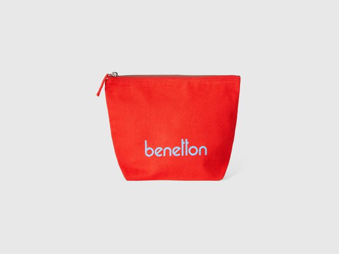 Benetton, Clutch In Pure Cotton, taille OS, Rouge - United Colors of Benetton - Modalova