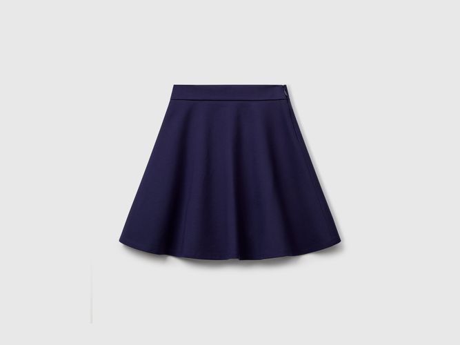 Benetton, Jupe En Mélange De Viscose, taille 2XL, Bleu Foncé, Enfants - United Colors of Benetton - Modalova