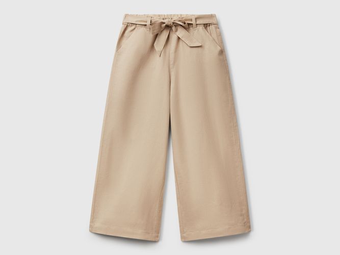 Benetton, Pantalon Avec Ceinture, taille 2XL, , Enfants - United Colors of Benetton - Modalova