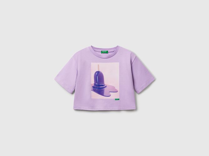 Benetton, Cabas Avec Imprimé Glace, taille M, Lilas, Enfants - United Colors of Benetton - Modalova
