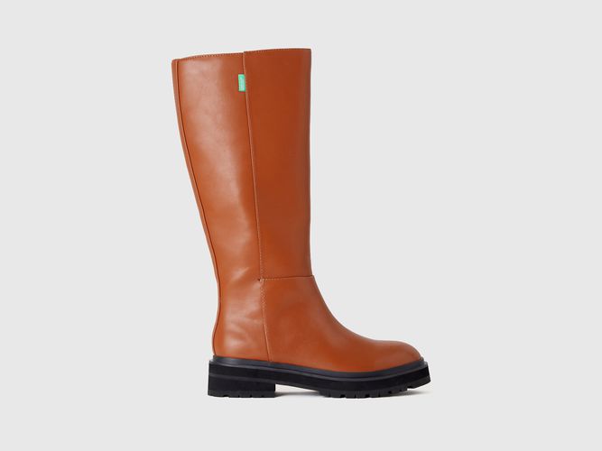 Benetton, Bottes Hautes En Tissu Enduit, taille 35 - United Colors of Benetton - Modalova