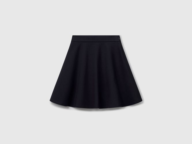 Benetton, Jupe En Mélange De Viscose, taille 2XL, Noir, Enfants - United Colors of Benetton - Modalova