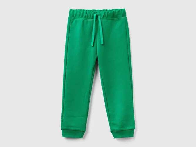 Benetton, Jogging En Molleton Coupe Regular, taille 12-18, Vert, Enfants - United Colors of Benetton - Modalova