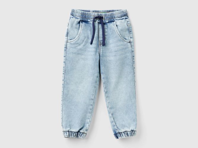 Benetton, Pantalon De Jogging En Jean, taille 12-18, Bleu Clair, Enfants - United Colors of Benetton - Modalova