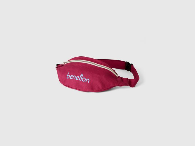 Benetton, Pouch In Pure Cotton, taille OS, Bordeaux - United Colors of Benetton - Modalova