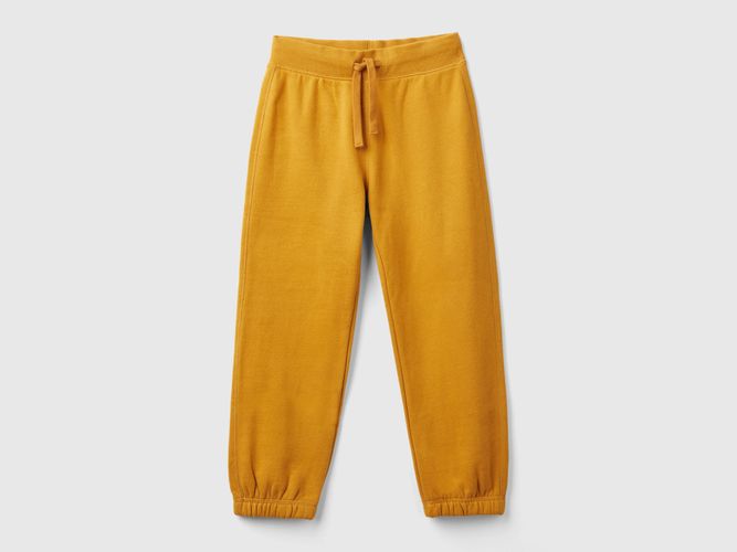 Benetton, Pantalon De Jogging En Molleton Chaud, taille 3XL, Moutarde, Enfants - United Colors of Benetton - Modalova