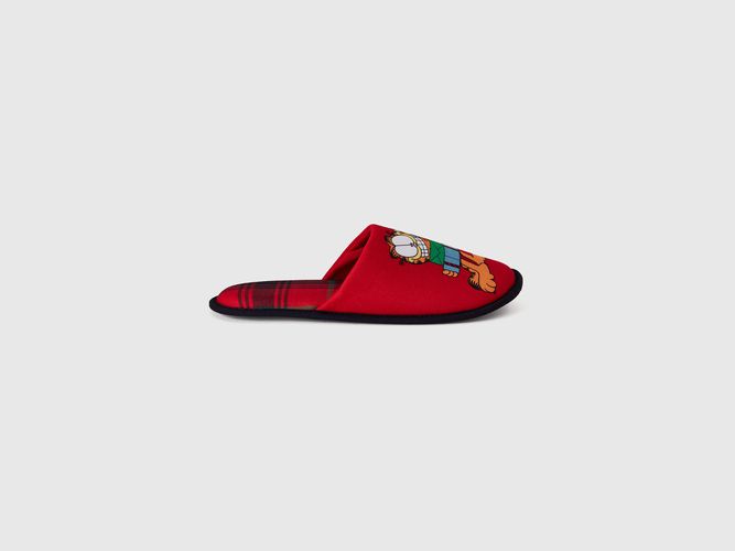 Benetton, Chaussons Garfield 2024 By Paws Inc., taille 36-37, Rouge - United Colors of Benetton - Modalova