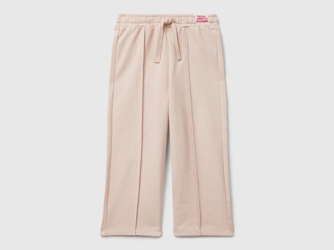 Benetton, Pantalon De Survêtement Coupe Large, taille 12-18, Rose Pâle, Enfants - United Colors of Benetton - Modalova