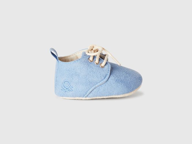 Benetton, Bottines En Daim, taille 16, Bleu Ciel, Enfants - United Colors of Benetton - Modalova