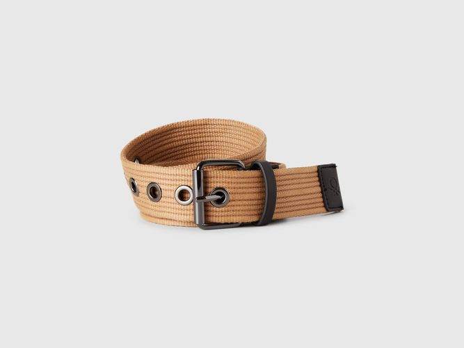 Benetton, Ceinture Rayée À Œillets, taille - United Colors of Benetton - Modalova