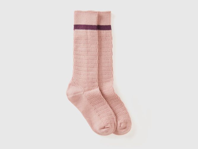 Benetton, Chaussettes En Maille, taille OS, Rose - United Colors of Benetton - Modalova