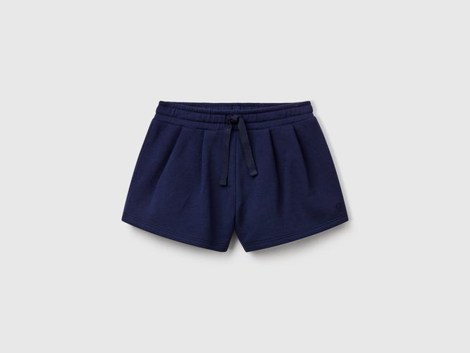 Benetton, Short En Molleton De Coton, taille 18-24, Bleu Foncé, Enfants - United Colors of Benetton - Modalova