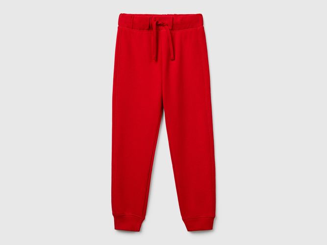 Benetton, Pantalon De Survêtement Avec Logo, taille 2XL, Rouge, Enfants - United Colors of Benetton - Modalova