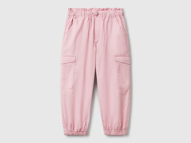 Benetton, Pantalon Cargo En Coton Stretch, taille 12-18, Rose, Enfants - United Colors of Benetton - Modalova