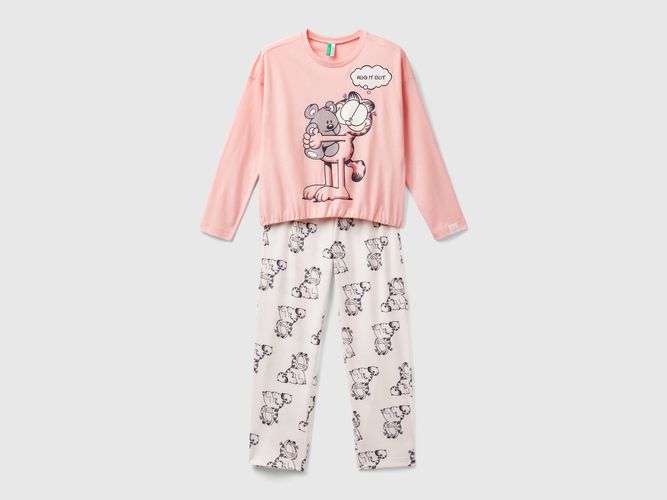 Benetton, Pyjama Garfield 2024 By Paws, Inc., taille 18-24, Rose, Enfants - United Colors of Benetton - Modalova