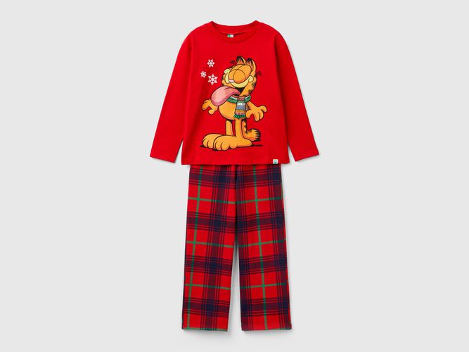 Benetton, Pyjama Garfield 2024 By Paws, Inc., taille 18-24, Rouge, Enfants - United Colors of Benetton - Modalova