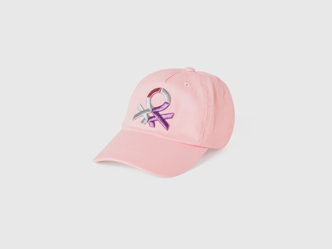 Benetton, Casquette À Logo, taille XL-3XL, Rose, Enfants - United Colors of Benetton - Modalova