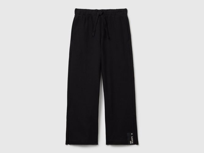 Benetton, Pantalon De Survêtement À Jambes Larges, taille 2XL, Noir, Enfants - United Colors of Benetton - Modalova