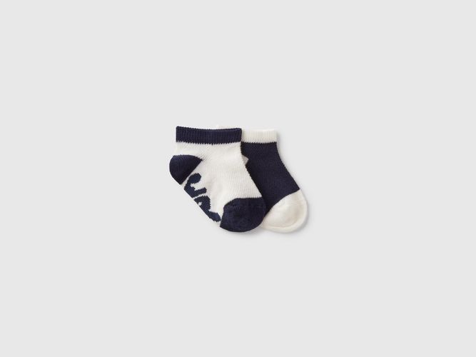 Benetton, Ensemble Chaussettes Bicolores, taille 6-12, Bleu Foncé, Enfants - United Colors of Benetton - Modalova