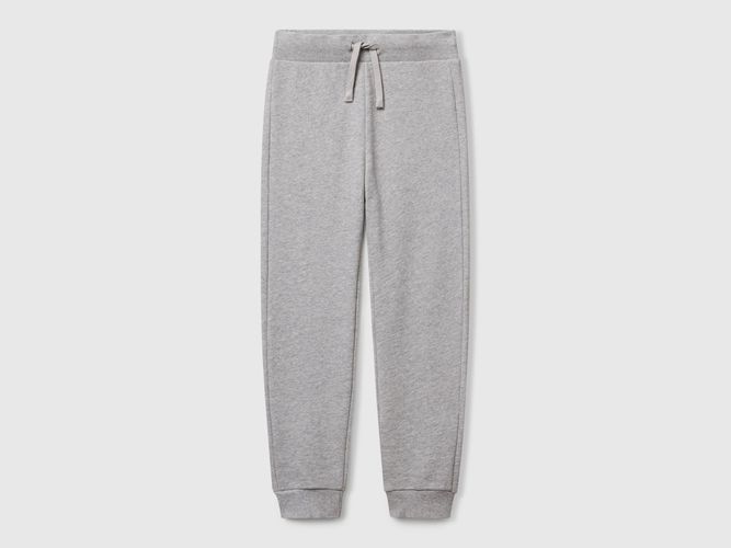 Benetton, Pantalon De Survêtement À Cordon De Serrage, taille 2XL, Gris Clair, Enfants - United Colors of Benetton - Modalova