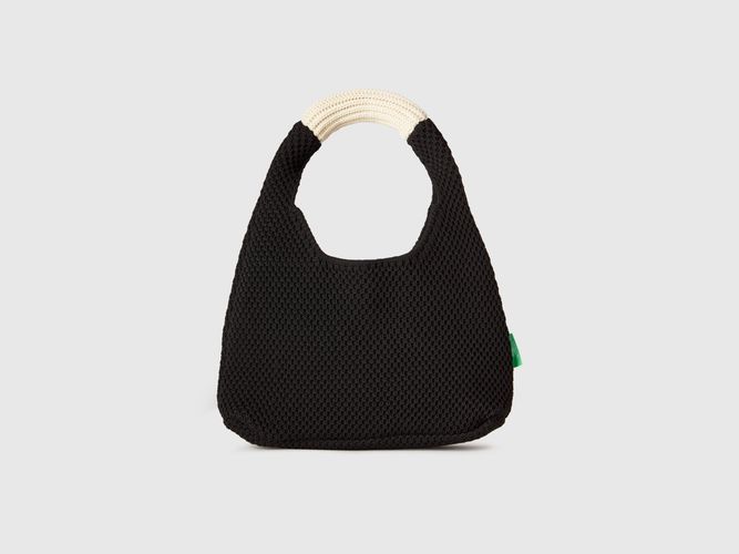 Benetton, Petit Sac Bandoulière Au Crochet, taille OS, Noir - United Colors of Benetton - Modalova