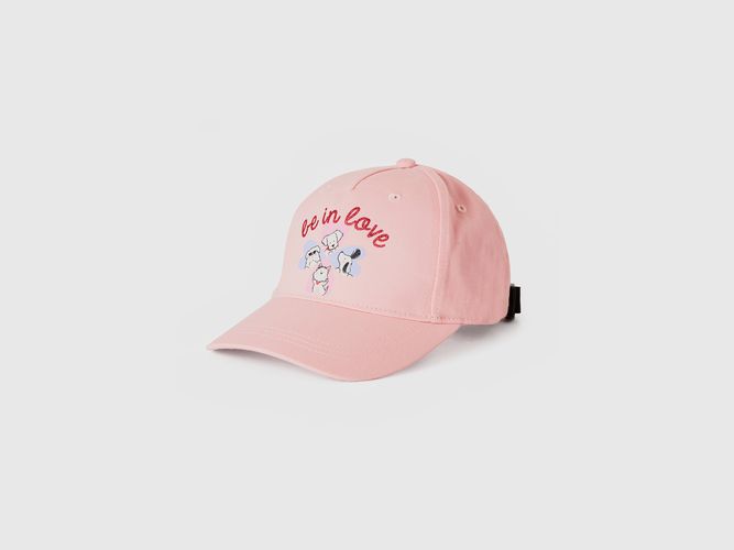 Benetton, Casquette De Baseball Avec Imprimé, taille 12-24, Rose, Enfants - United Colors of Benetton - Modalova