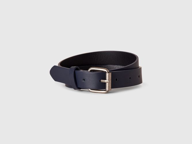 Benetton, Ceinture Classique Avec Boucle, taille, Bleu Foncé, Enfants - United Colors of Benetton - Modalova