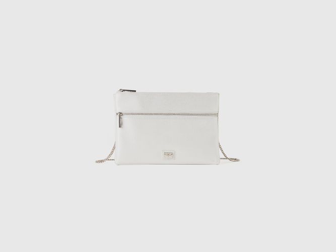 Benetton, Pochette À Bandoulière, taille OS, Argent - United Colors of Benetton - Modalova