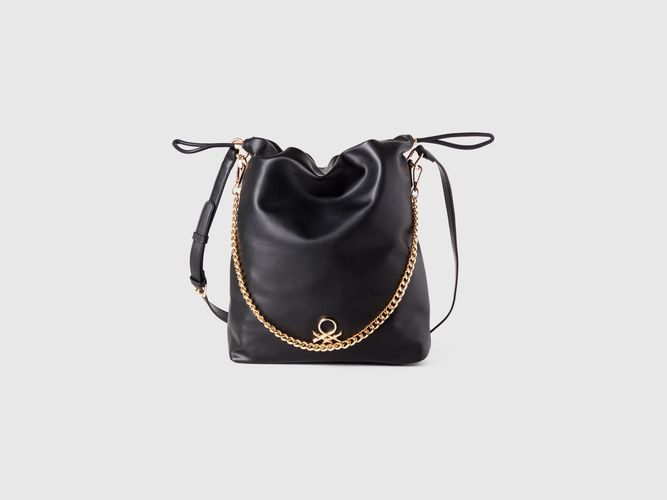 Benetton, Grande Sac Seau, taille OS, Noir - United Colors of Benetton - Modalova
