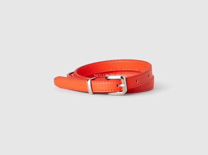 Benetton, Ceinture Fine Corail, taille - United Colors of Benetton - Modalova